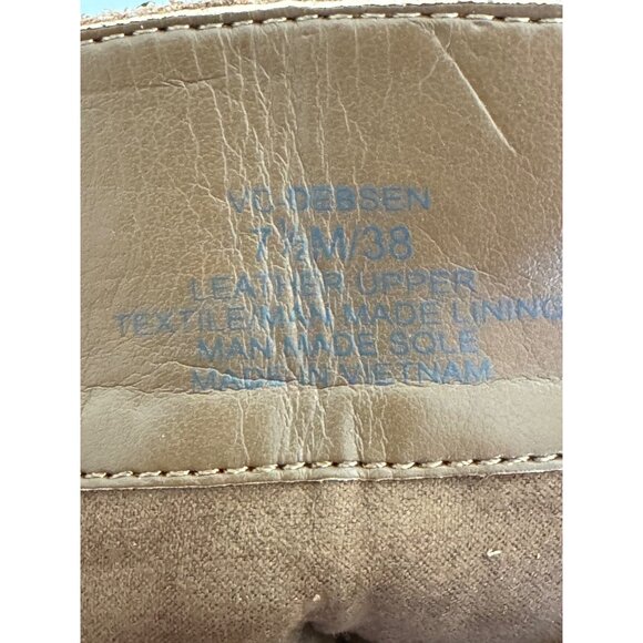 NWOT Vince Camuto Debsen Lug Sole Leopard Print Lace-Up Boots Size 7 1/2 - Picture 5 of 8